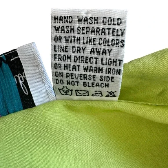 COPY - Diane Von Furstenburg Vintage Silk Long Sleeve Button Down Shirt Womens … - Picture 9 of 11